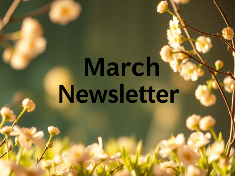March Newsletter 2026